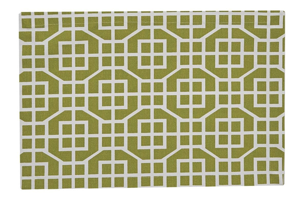 Garden Gate Placemat Green - Shelburne Country Store