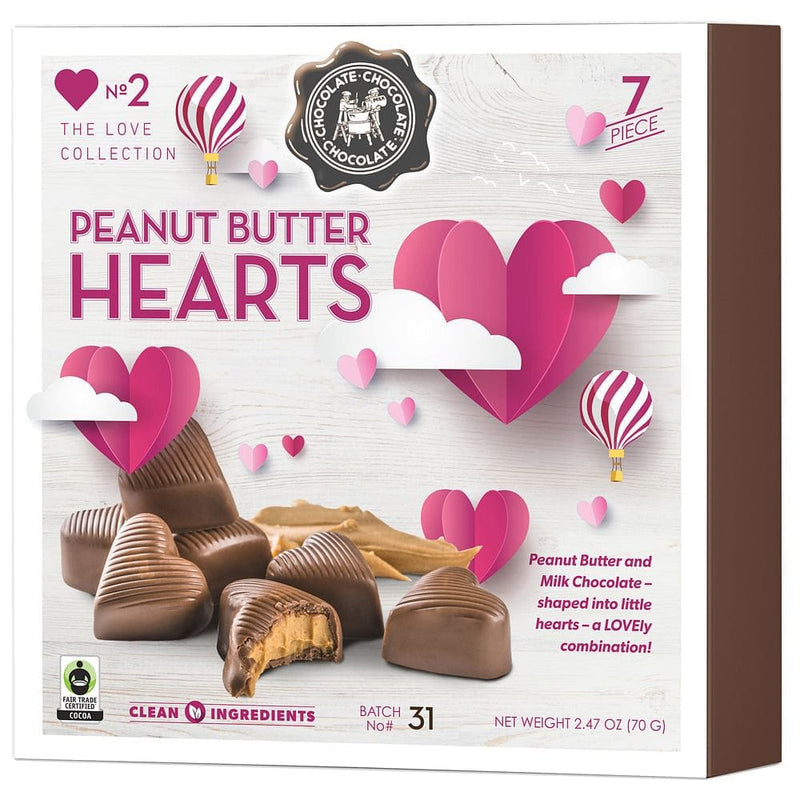 Peanut Butter Hearts - 7 Piece Giftbox - Shelburne Country Store