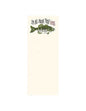 Hatley Magnetic List Pad - Im All About The Bass - Shelburne Country Store