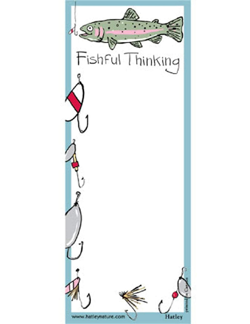 Hatley Magnetic List Pad - Fishful Thinking - Shelburne Country Store