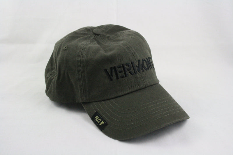 Vermont Green Embroidered Hat - Shelburne Country Store