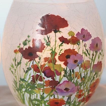 Lighted Glass Jar - Watercolor - - Shelburne Country Store