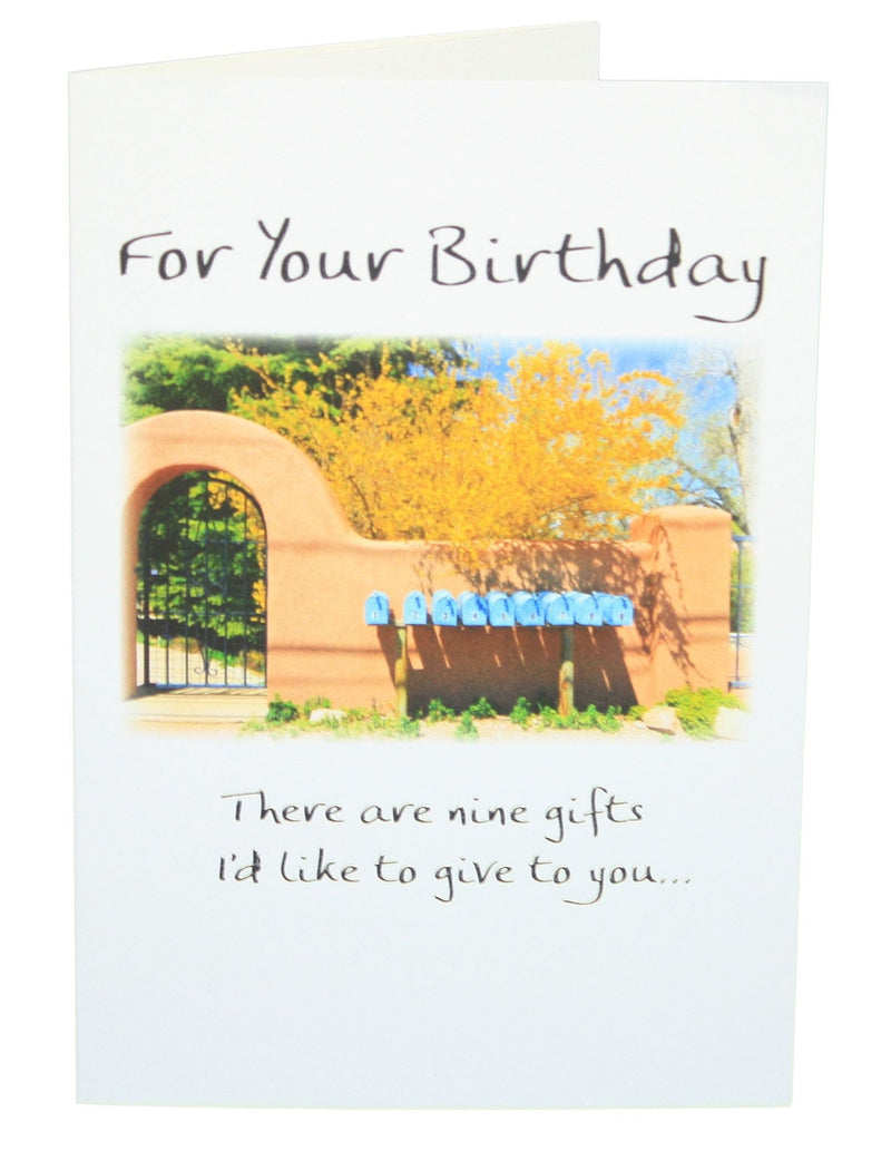 For your Birthday There are nine gifts I'd like to give you... - Shelburne Country Store