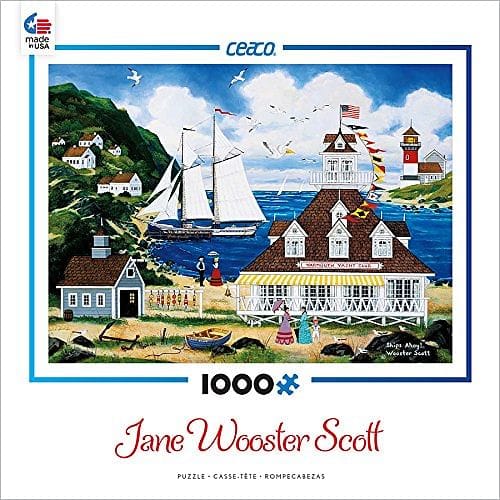 Ceaco Jane Wooster Scott - Ships Ahoy Puzzle - Shelburne Country Store