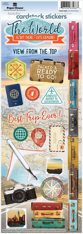 Let's Explore Cardstock Stickers - Shelburne Country Store