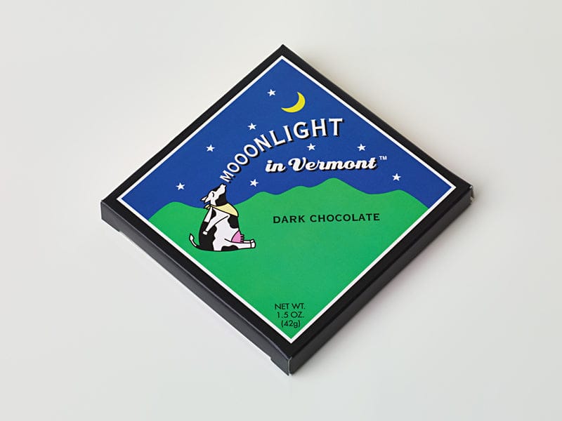 Moonlight in Vermont Chocolate Bar - Dark Chocolate - Shelburne Country Store