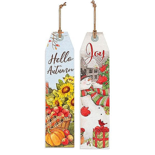 Fall/Holiday Double-Sided Sign - Shelburne Country Store