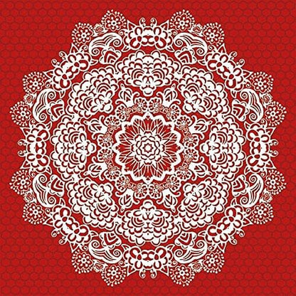 Ampelco Lace Flower (Red) - - Shelburne Country Store