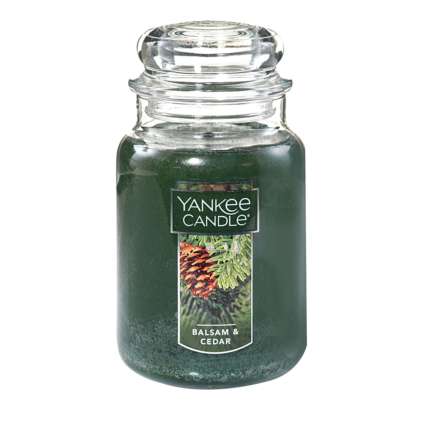 Yankee Candle Original Jar Candle - Balsam and Cedar - Large - Shelburne Country Store