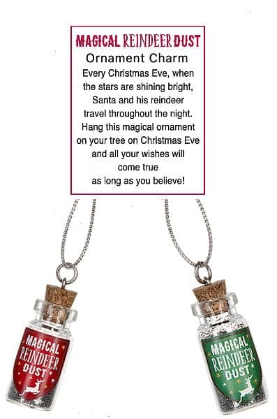 Magical Reindeer Dust Ornament Charm - Shelburne Country Store