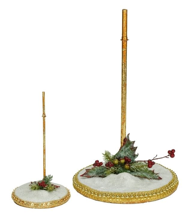 Snow Base Stand For Figurines - Shelburne Country Store