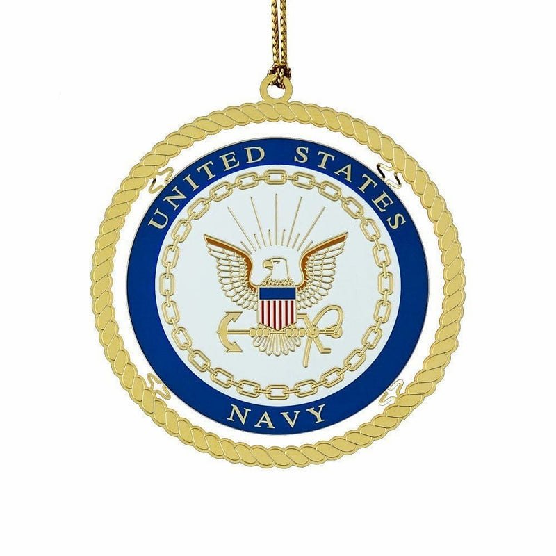 Chemart Navy Ornament - Shelburne Country Store