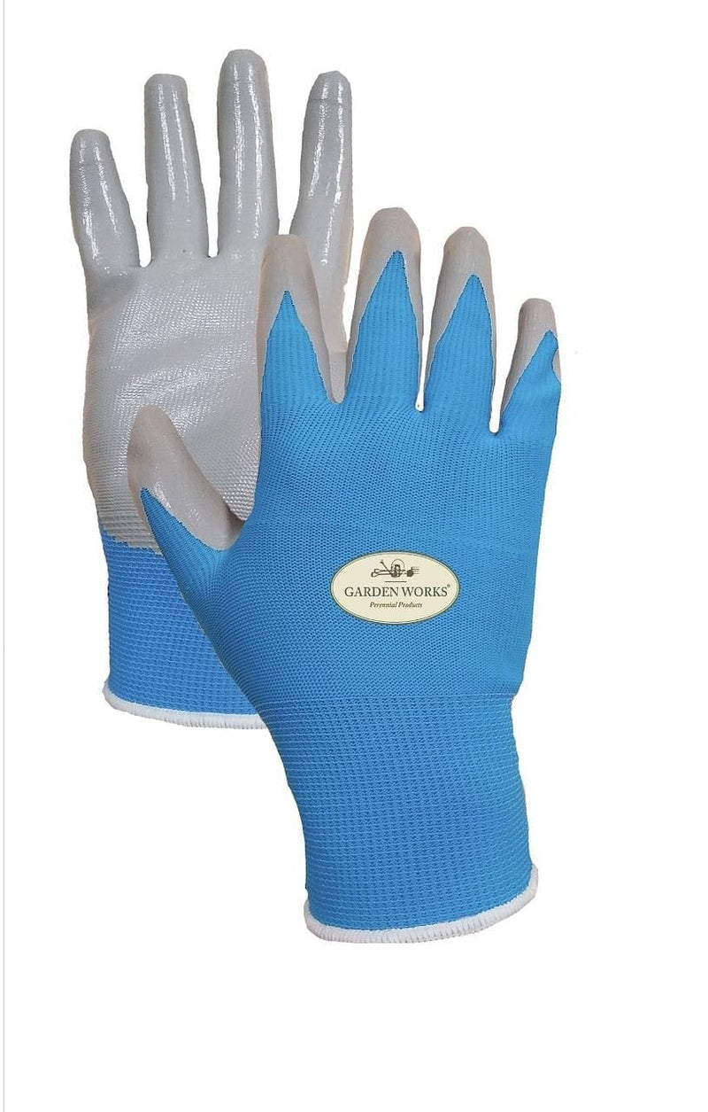 Weeders Garden Gloves - Blue - - Shelburne Country Store