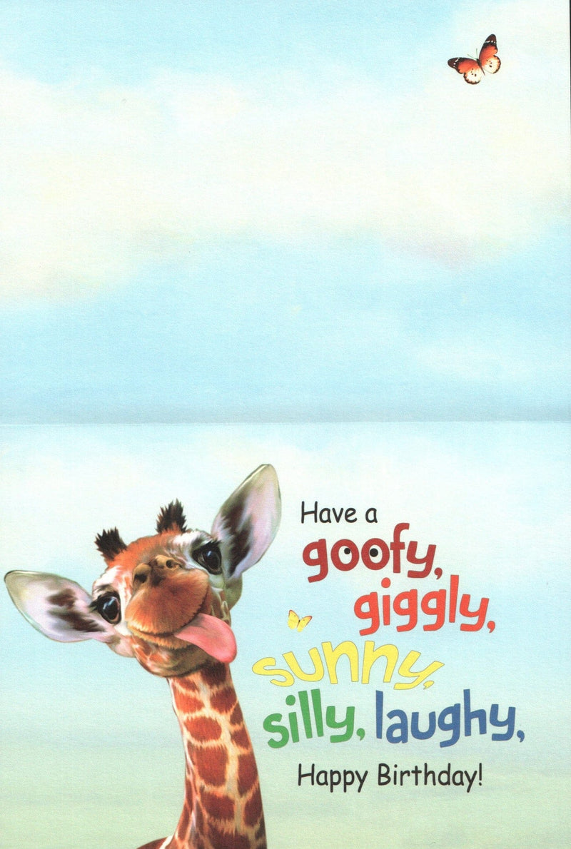 Silly Giraffes Birthday Card - Shelburne Country Store