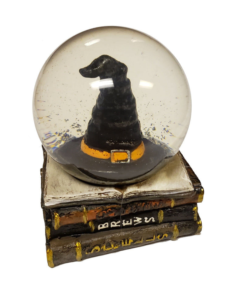 Witches Hat Snowglobe - 4.5 x 5.25 inches - Shelburne Country Store