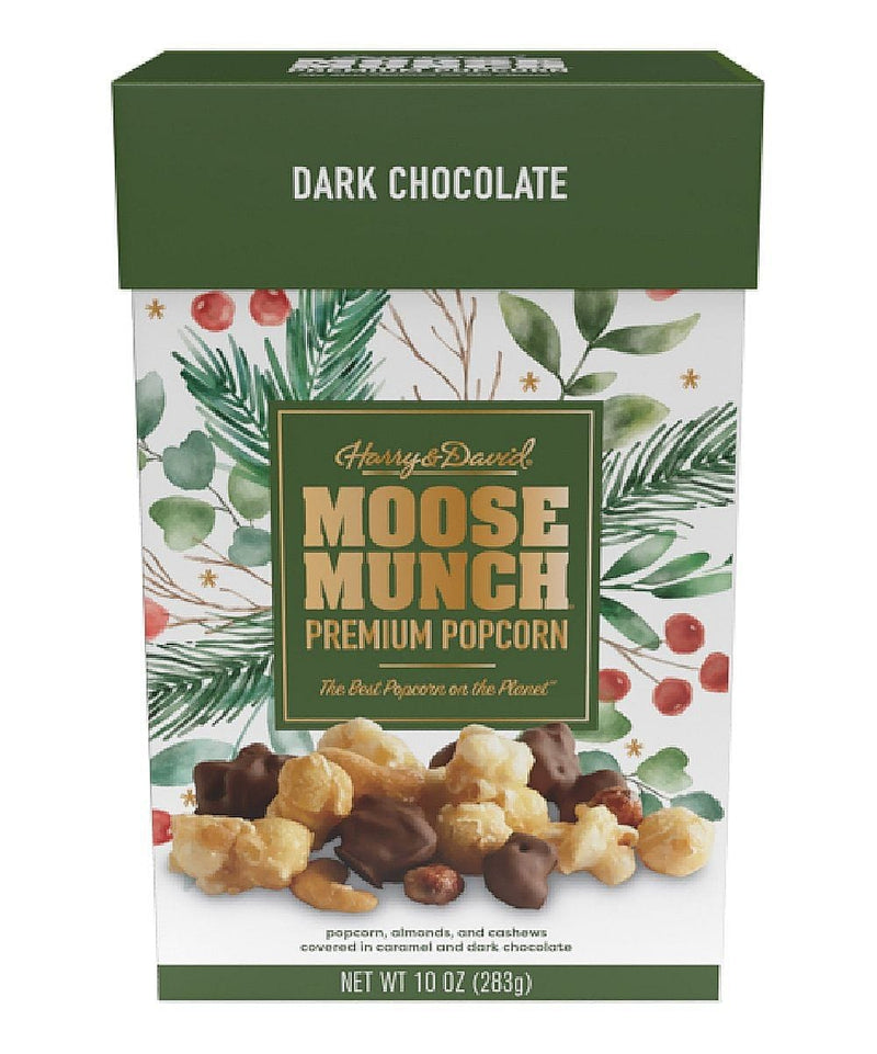 Harry & David Moose Munch Dark Chocolate Popcorn Box - Shelburne Country Store