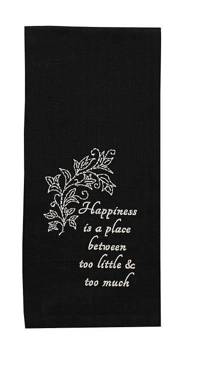 Happiness is A Place Dishtowel - Shelburne Country Store