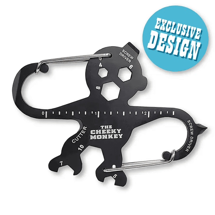 Cheeky Monkey Double Carabiner - Shelburne Country Store