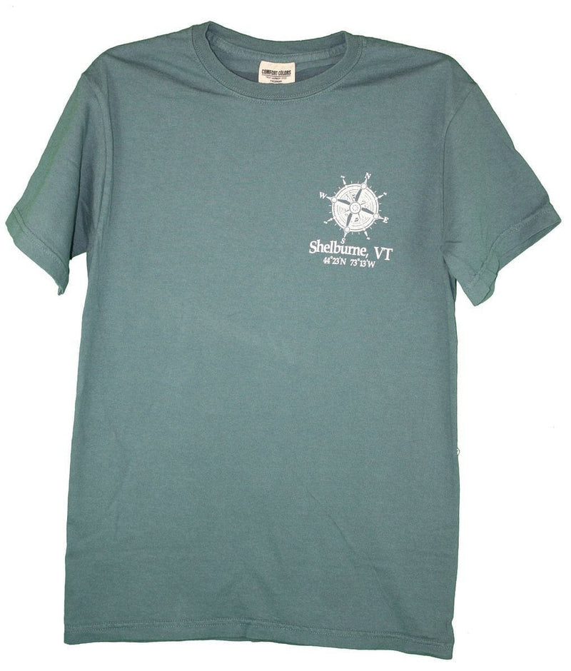 T-Shirt - Shelburne Compass Location - - Shelburne Country Store