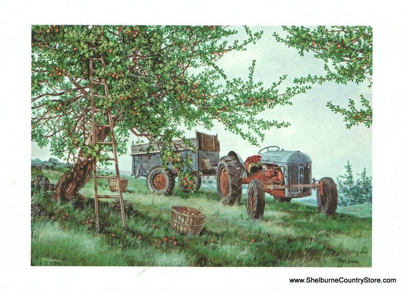 Fred Swan Greeting Card - - Shelburne Country Store