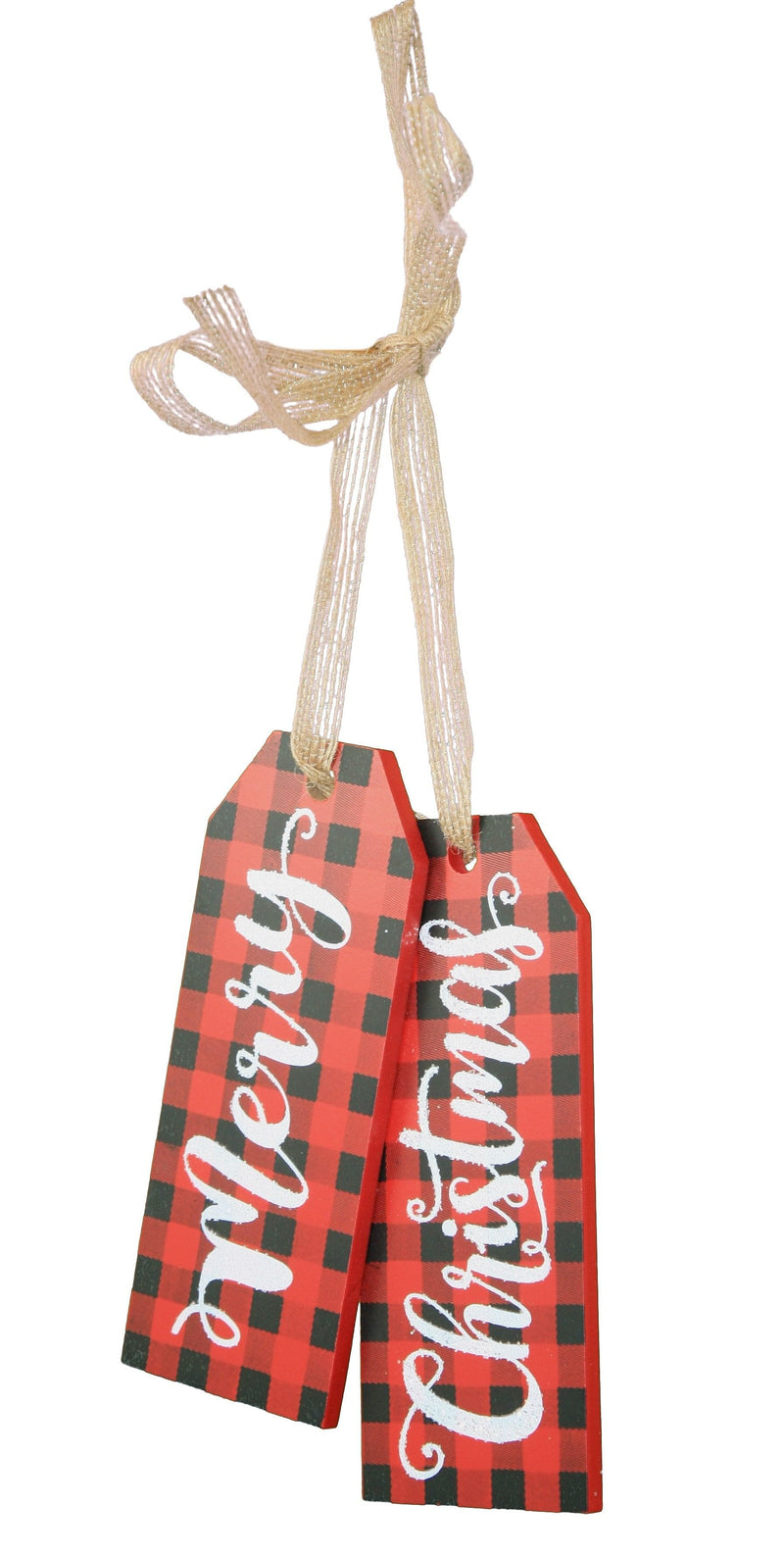 Large Wood Gift Tag - Merry Christmas - Shelburne Country Store