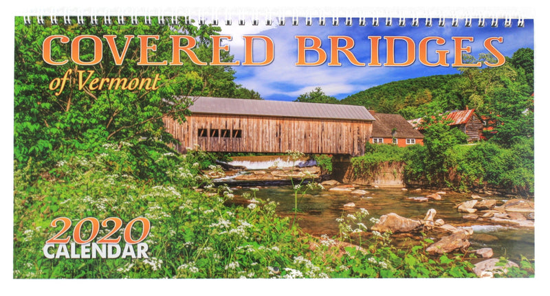 Covered Bridge Panoramic Calendar - Shelburne Country Store