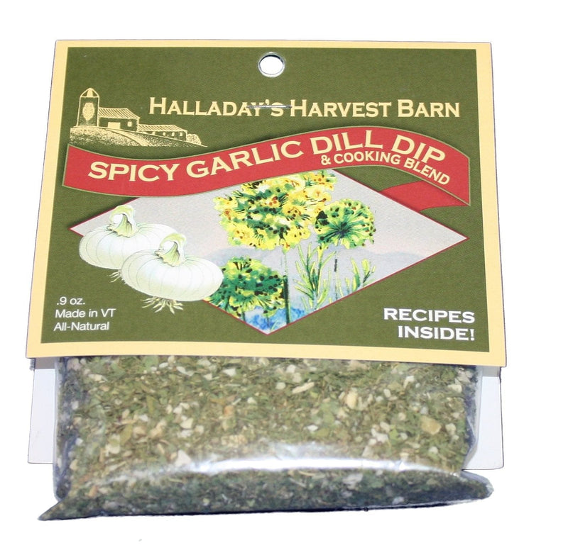 Halladays Spicy Garlic Dill Dip - Shelburne Country Store