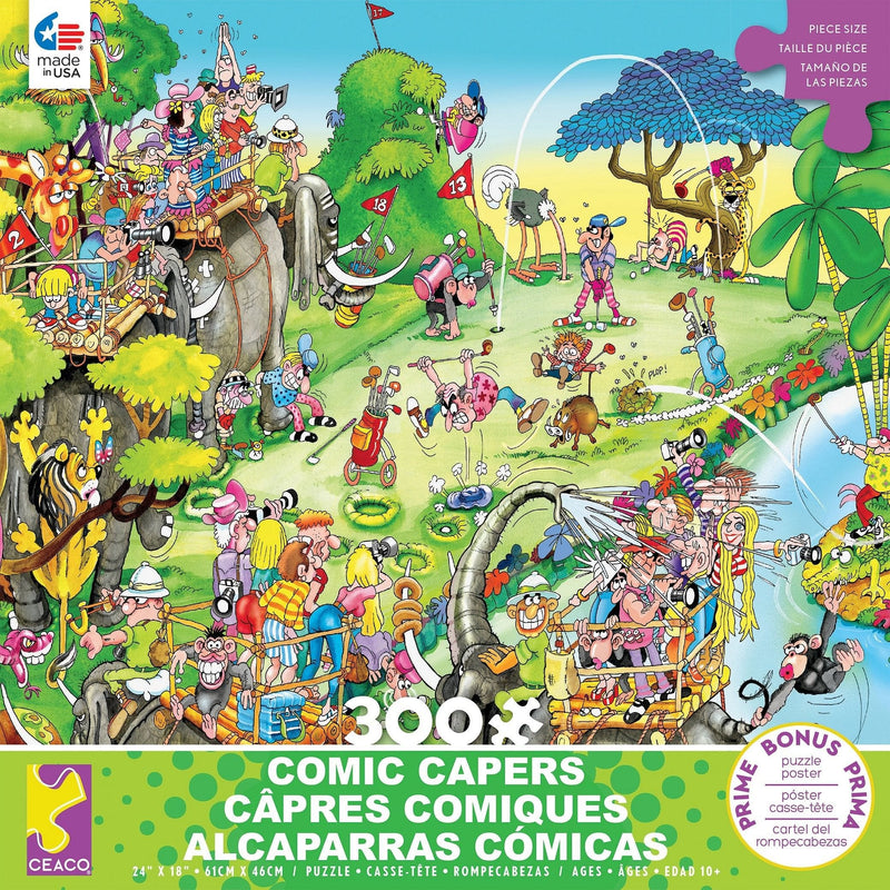 Comic Capers 300 Piece Puzzle - - Shelburne Country Store