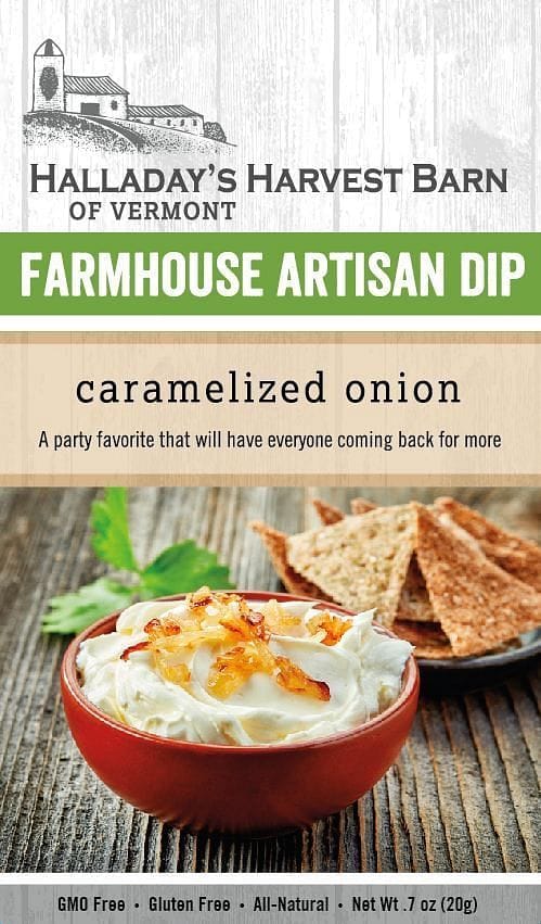 Halladays Caramelized Onion Artisan Dip Mix - Shelburne Country Store