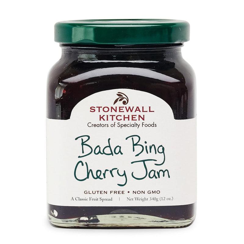 Stonewall Kitchen Bada Bing Cherry Jam  - 12 oz jar - Shelburne Country Store