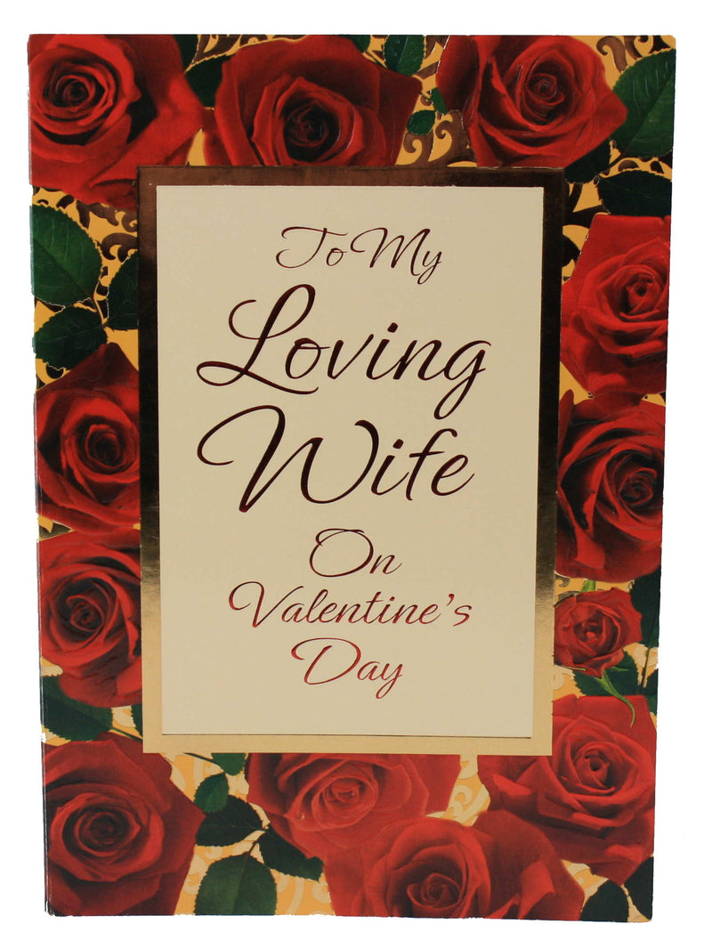 To My Loving Wife Large 10.5" Card - Shelburne Country Store