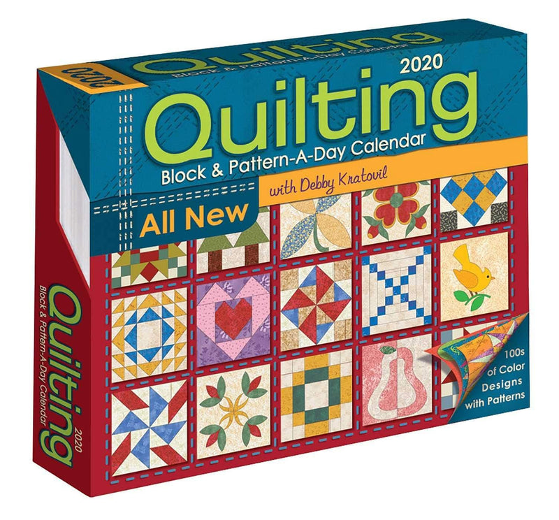 2020 Quilting  Day to Day Calender - Shelburne Country Store