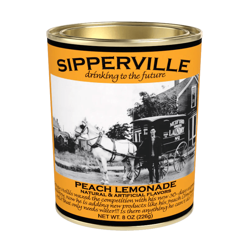 McSteven's Sipperville Peach Lemonade - 8oz Oval Tin - Shelburne Country Store