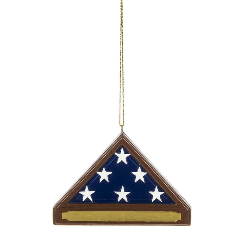 Memorial Flag Case Ornament - Shelburne Country Store