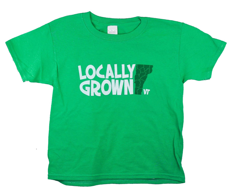Locally Grown Vermont Youth T-Shirt - - Shelburne Country Store