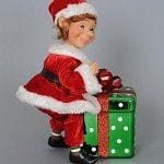 Elf With Present - Shelburne Country Store