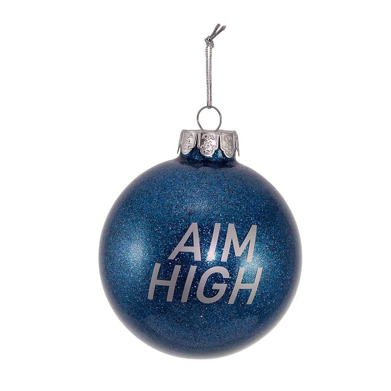 U.S. Air Force - Aim High - Glass Ball Ornament - Shelburne Country Store