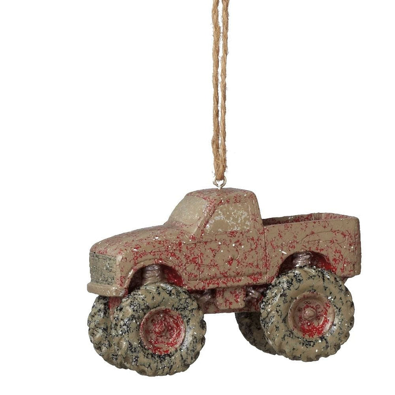 Mudder Truck Ornament - Shelburne Country Store