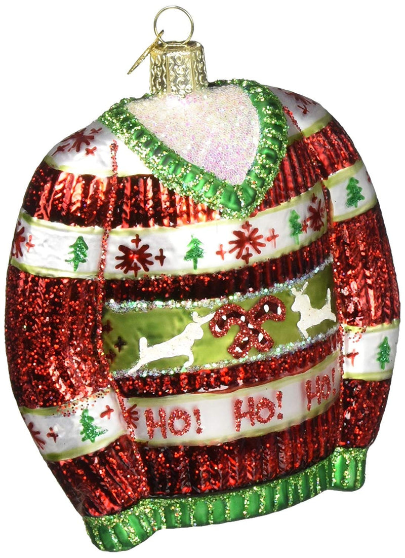 Festive Christmas Sweater Ornament - Shelburne Country Store