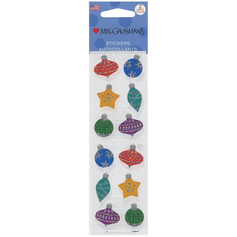 Mrs Grossman's Stickers - Shiny Ornaments - Shelburne Country Store