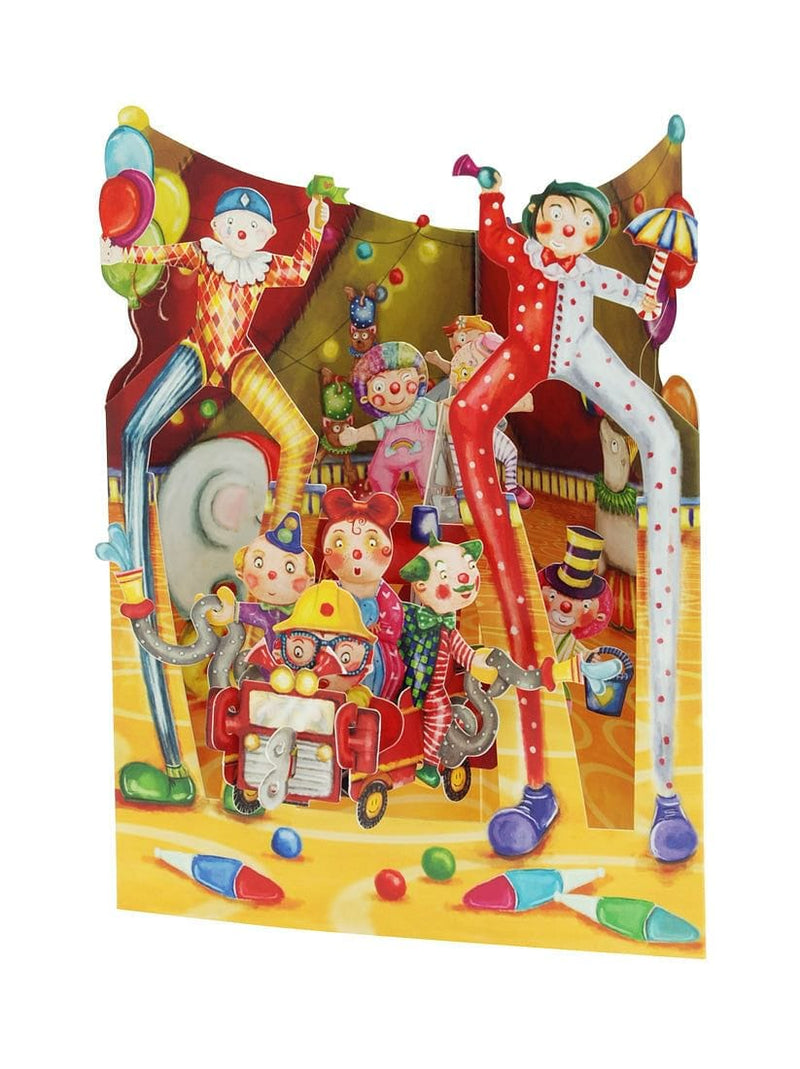 Big Top Clowns  - Swing Card - Shelburne Country Store