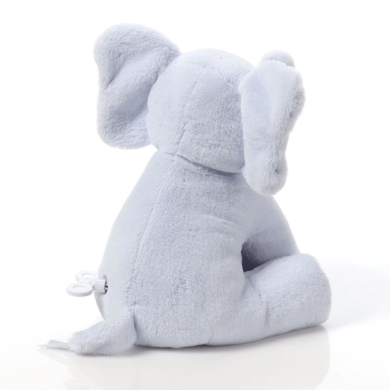 Gund Baby Bubbles Elephant Keywind Musical Plush, Blue, 8.5" - Shelburne Country Store