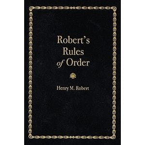 Robert's Rules of Order - Shelburne Country Store