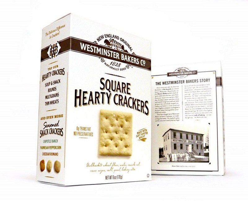 Westminster Square Crackers - Shelburne Country Store