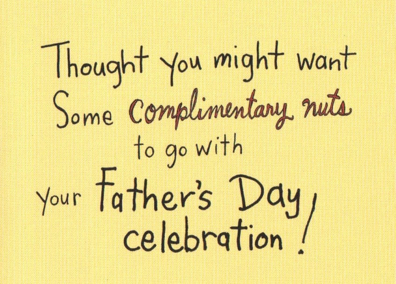 Complimentary Peanuts Father's Day Card - Shelburne Country Store