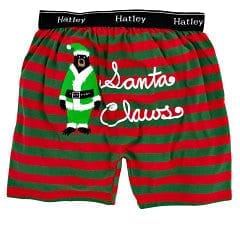 Men's Boxer - Santa Claws - - Shelburne Country Store
