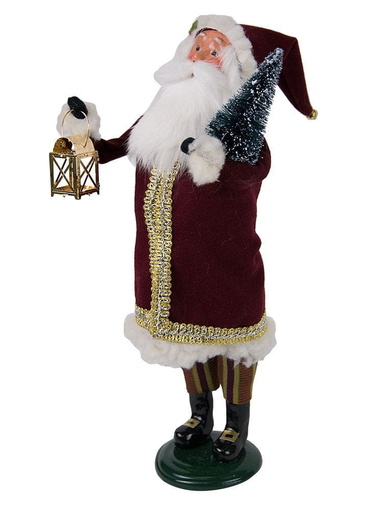 Maroon Santa Figurine - Shelburne Country Store