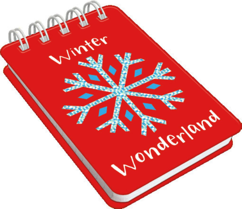 Mini Christmas Spiral Notepad - - Shelburne Country Store