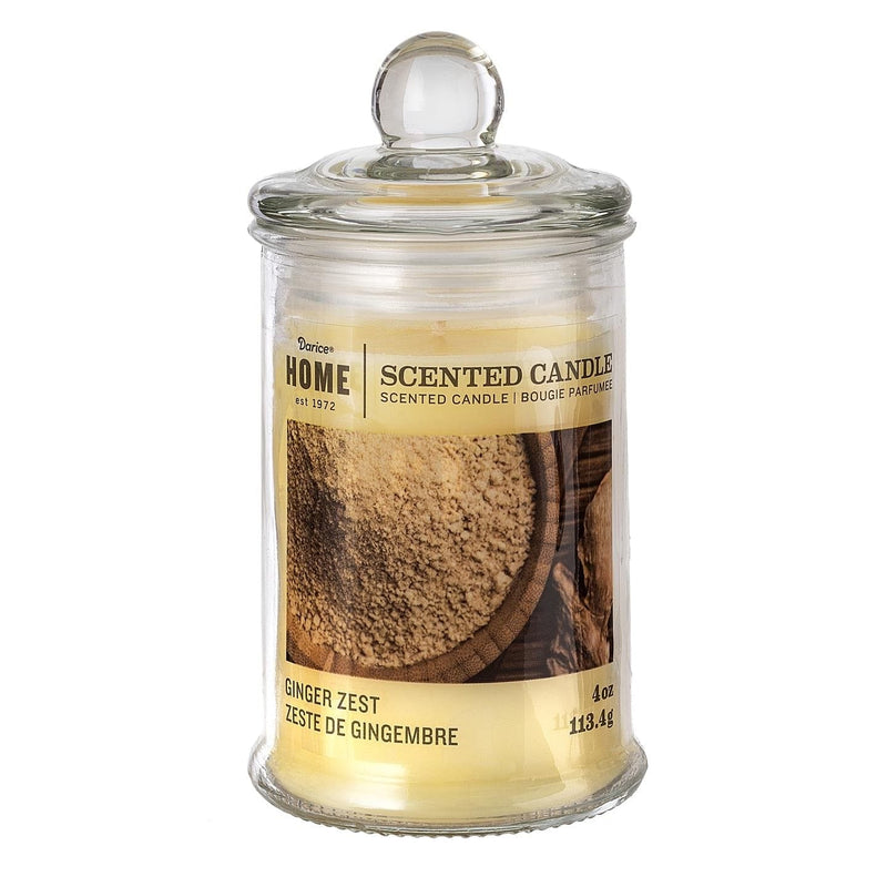 Apotheycary Jar Candle: Ginger Zest - - Shelburne Country Store