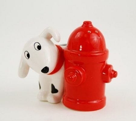 Dalmatian and Fire Hydrant Salt & Pepper - Shelburne Country Store